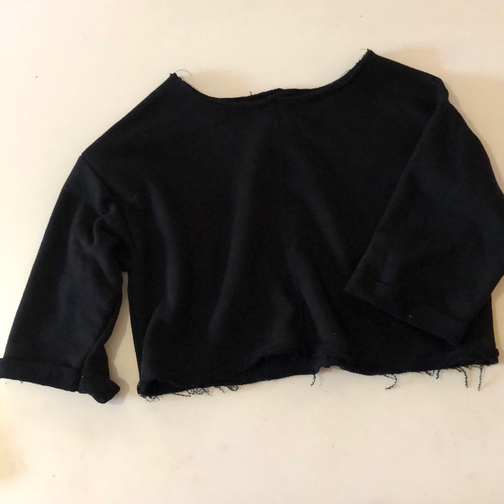 cropped sweater